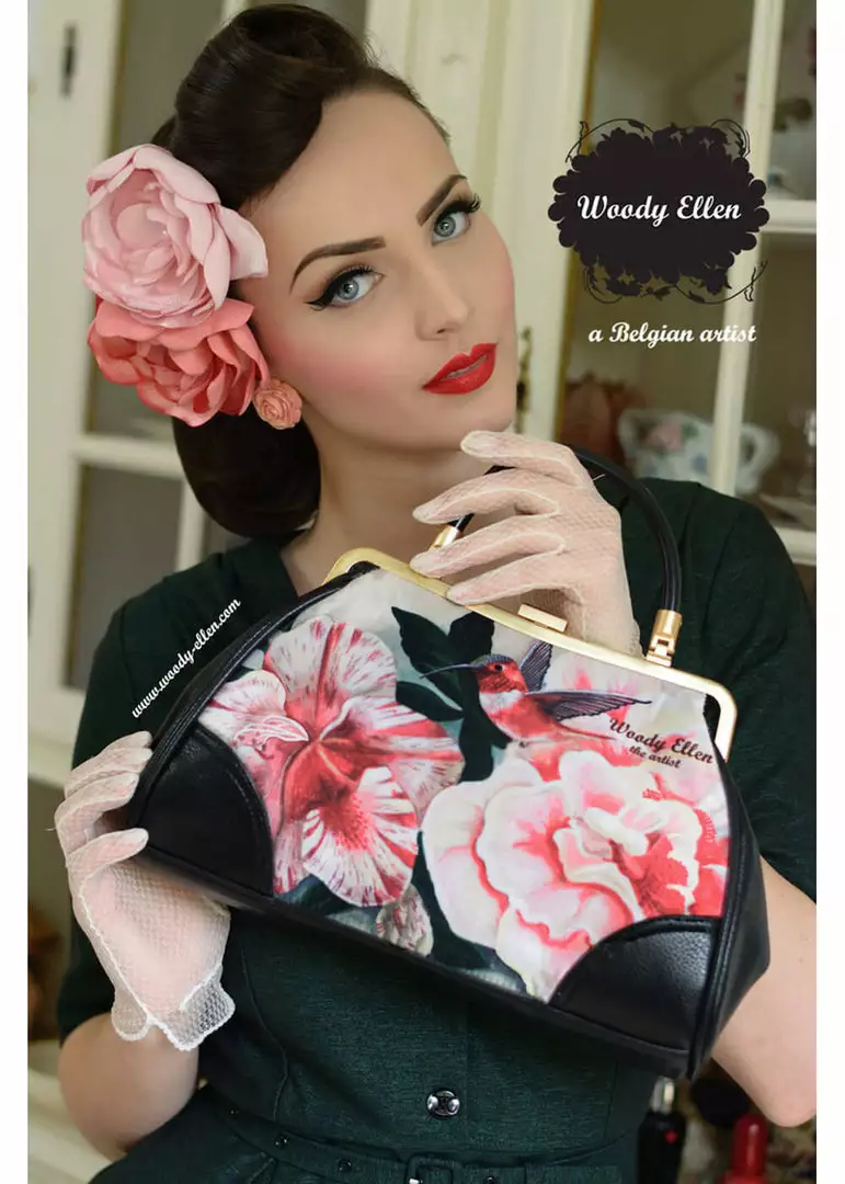 New In Woody Ellen Honeybird 50's Handbag 4 New In Woody Ellen Honeybird 50's Handbag